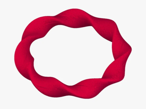 ブレスレット 3Dプリントモデル