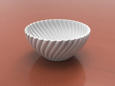 Bowl 3D Print Model