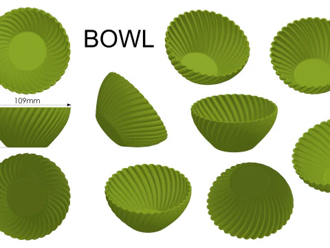 Bowl 3D Print Model