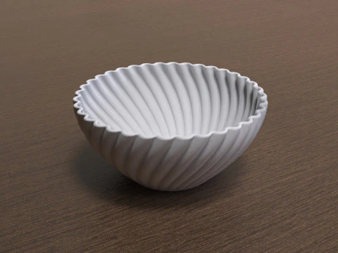 Bowl 3D Print Model