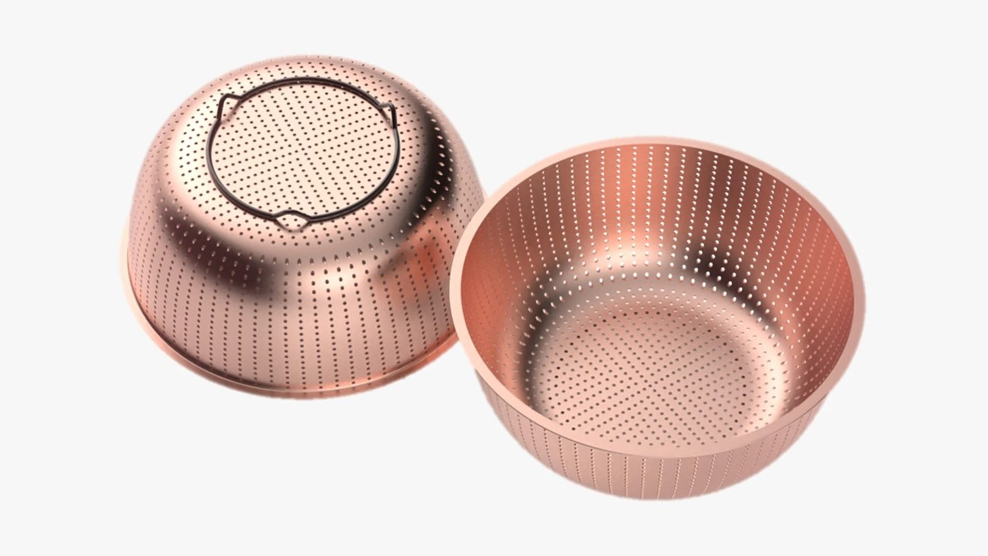 Colander 3D Print Model .c4d .max .obj .3ds .fbx .stl .blend