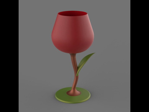 Drinking Glass 3D-Druckmodell