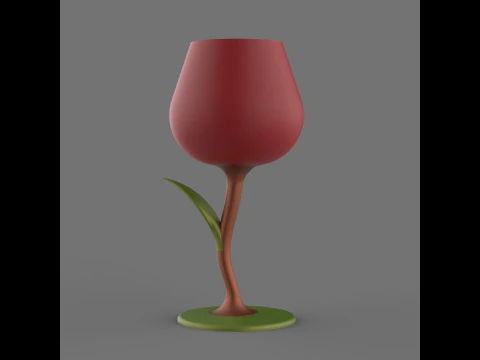 Drinking Glass 3D Print Model