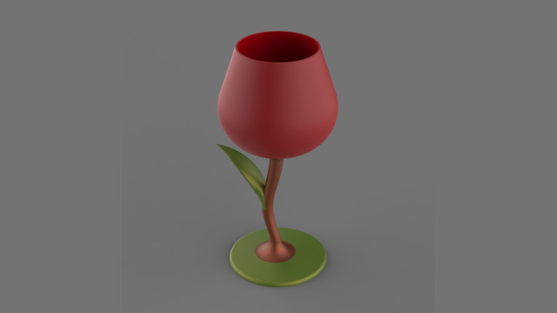 Drinking Glass 3D-Druckmodell .c4d .max .obj .3ds .fbx .stl .blend 
