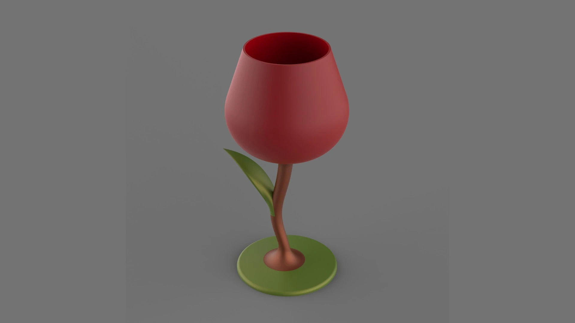 Drinking Glass 3D Print Model .c4d .max .obj .3ds .fbx .stl .blend