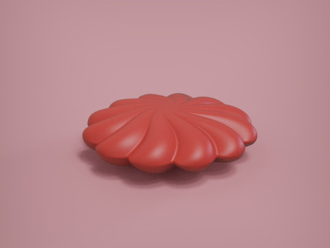 Flower Pendant 3D Принт Модель