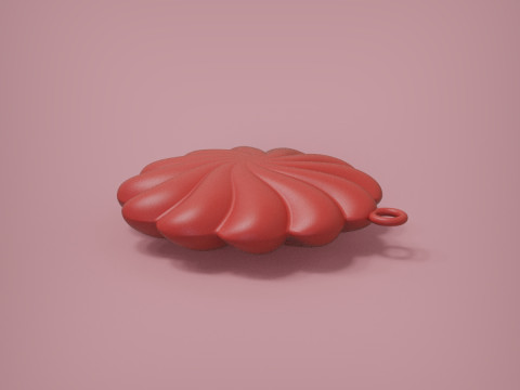 Flower Pendant 3D Принт Модель