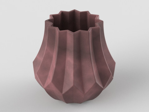 Flower Vase 3D Print Model