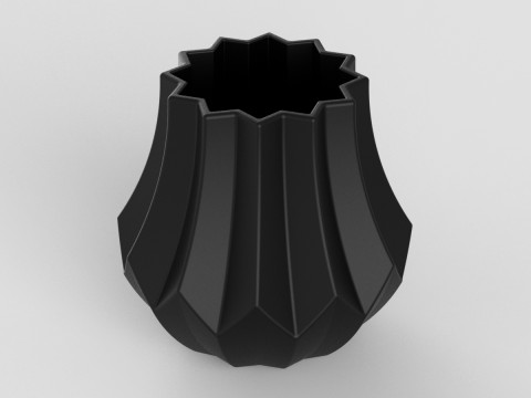 Flower Vase 3D Print Model