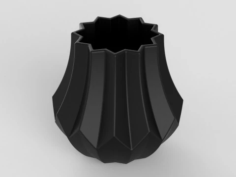 Flower Vase 3D Print Model