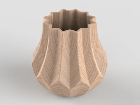 Flower Vase 3D Print Model