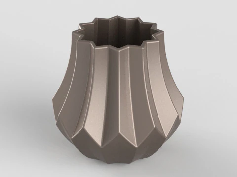 Flower Vase 3D Print Model