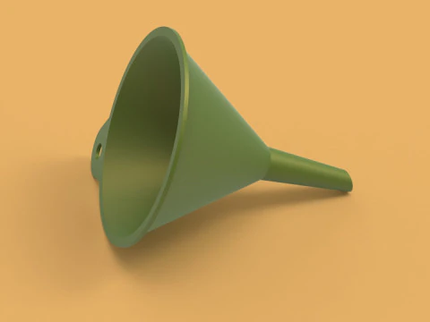 Funnel 3D Print Model