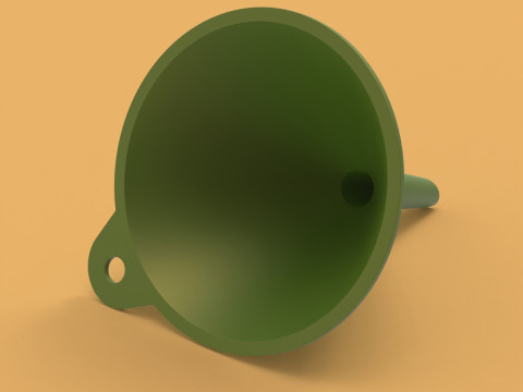 Funnel Modelo de Impressão 3D