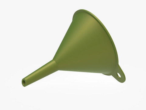 Funnel Modelo de Impressão 3D