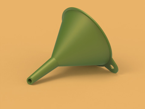 Funnel Modelo de Impressão 3D