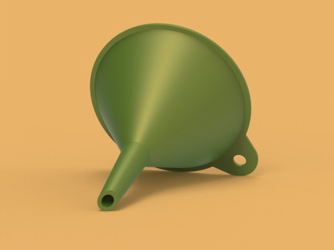 Funnel Modelo de Impressão 3D