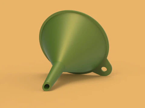 Funnel 3D Print Model