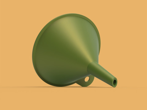 Funnel Modelo de Impressão 3D