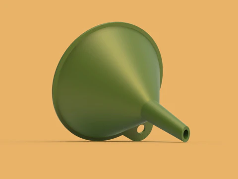 Funnel 3D Print Model