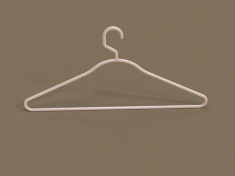 옷걸이 3D 프린트 모델