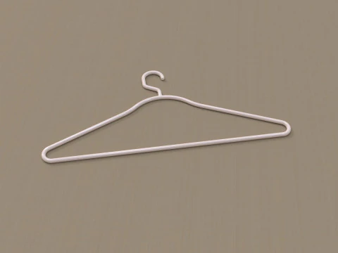 Cloth Hanger 3D Print Model