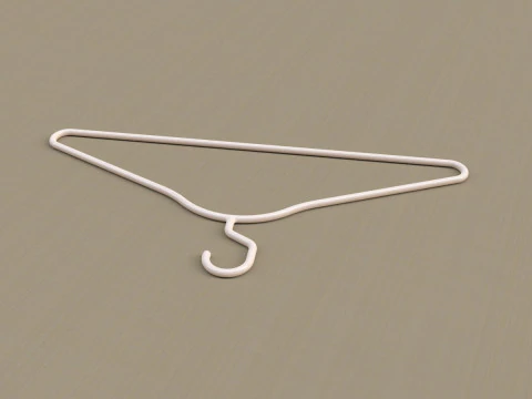 Cloth Hanger 3D Print Model