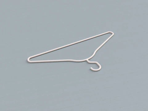 Cloth Hanger 3D Print Model