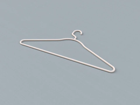 Cloth Hanger 3D Print Model