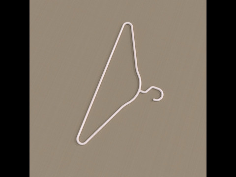Cloth Hanger 3D 프린트 모델