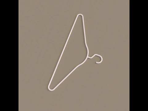 Cloth Hanger 3D Print Model