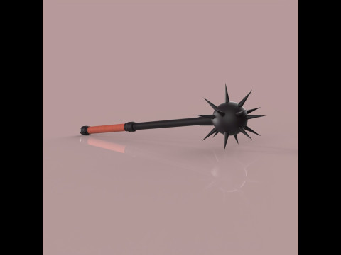 Medieval Mace Modello di stampa 3D