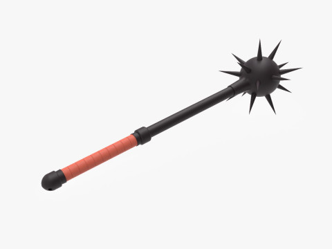 Medieval Mace Modello di stampa 3D