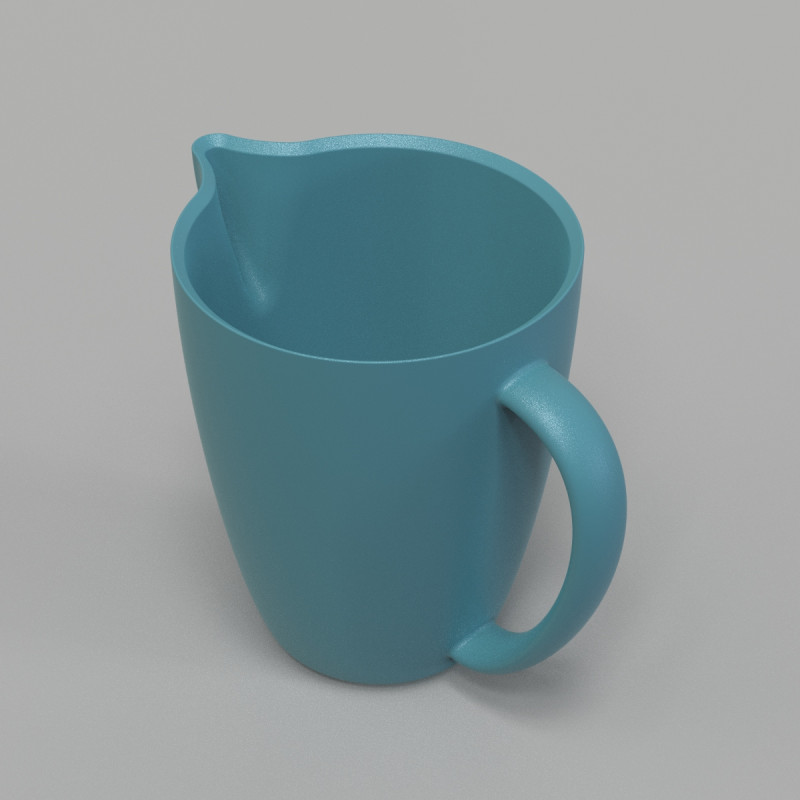 Mug 3Dプリントモデル .c4d .max .obj .3ds .fbx .stl .blend 