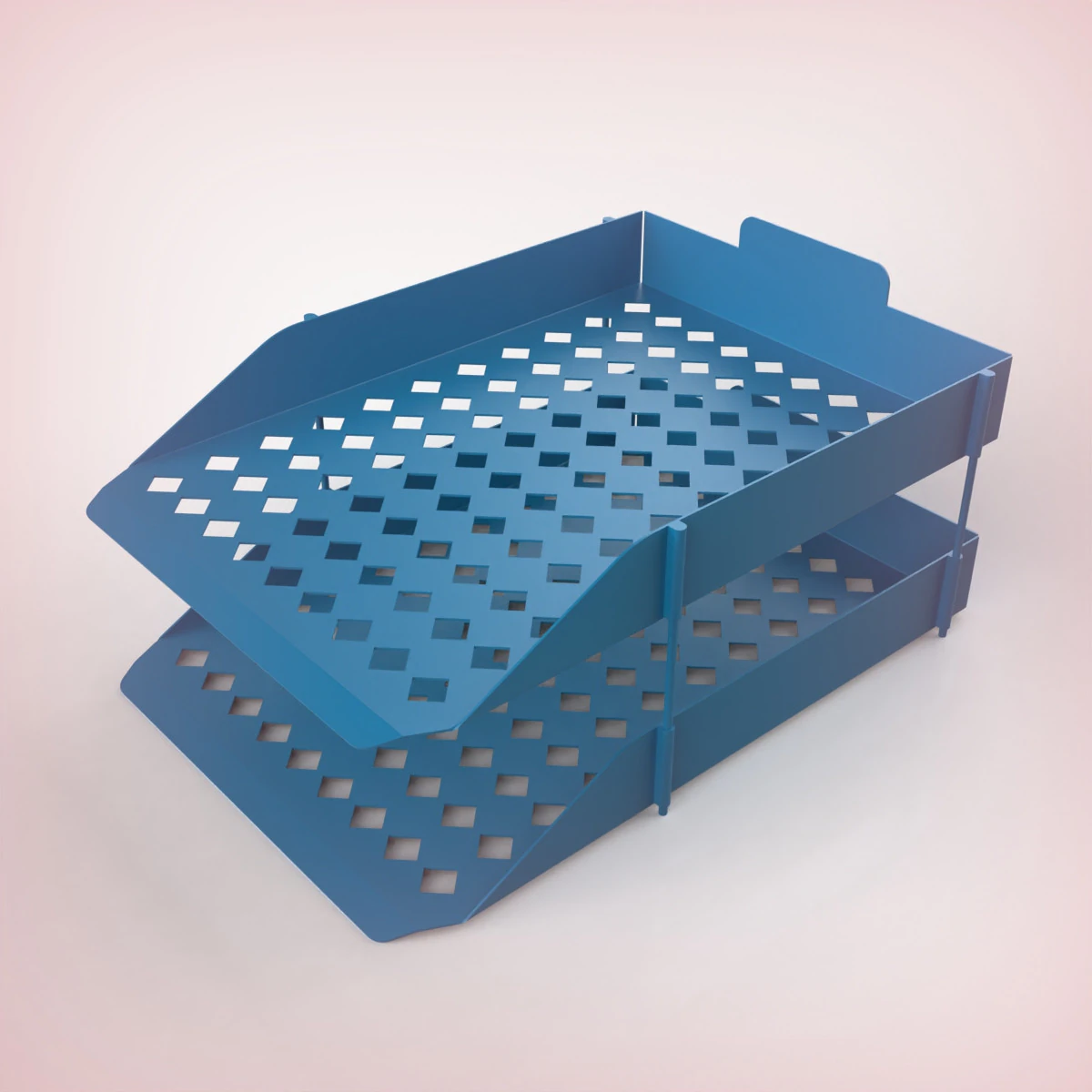 Paper Tray 3D Print Model .c4d .max .obj .3ds .fbx .stl .blend 