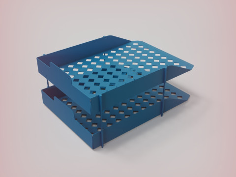 Paper Tray 3Dプリントモデル