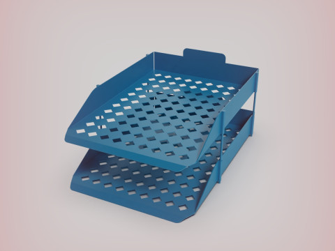 Paper Tray 3Dプリントモデル