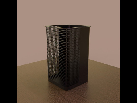 Pencil Box 3D Print Model