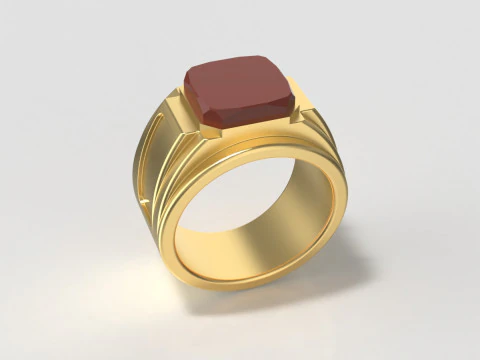 Pierścień Model do druku 3D