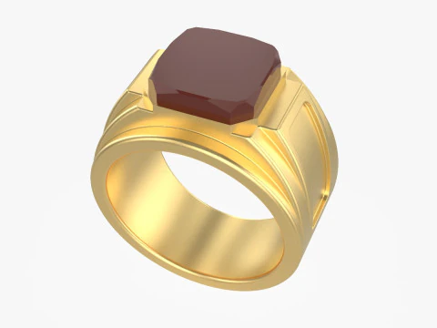 Pierścień Model do druku 3D