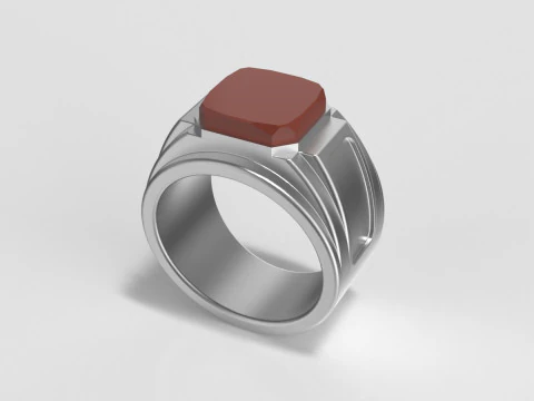 Pierścień Model do druku 3D