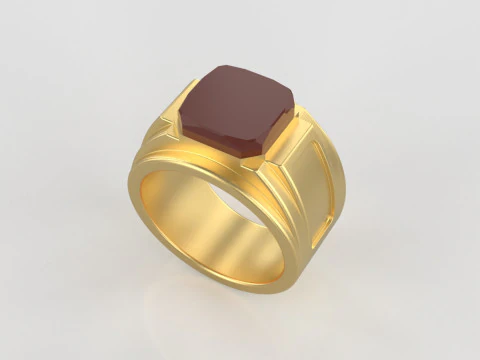 Pierścień Model do druku 3D