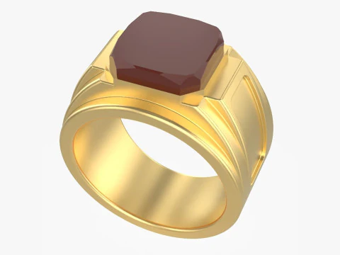 अँगूठी 3D प्रिंट मॉडल