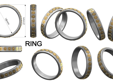 Ring Modello di stampa 3D