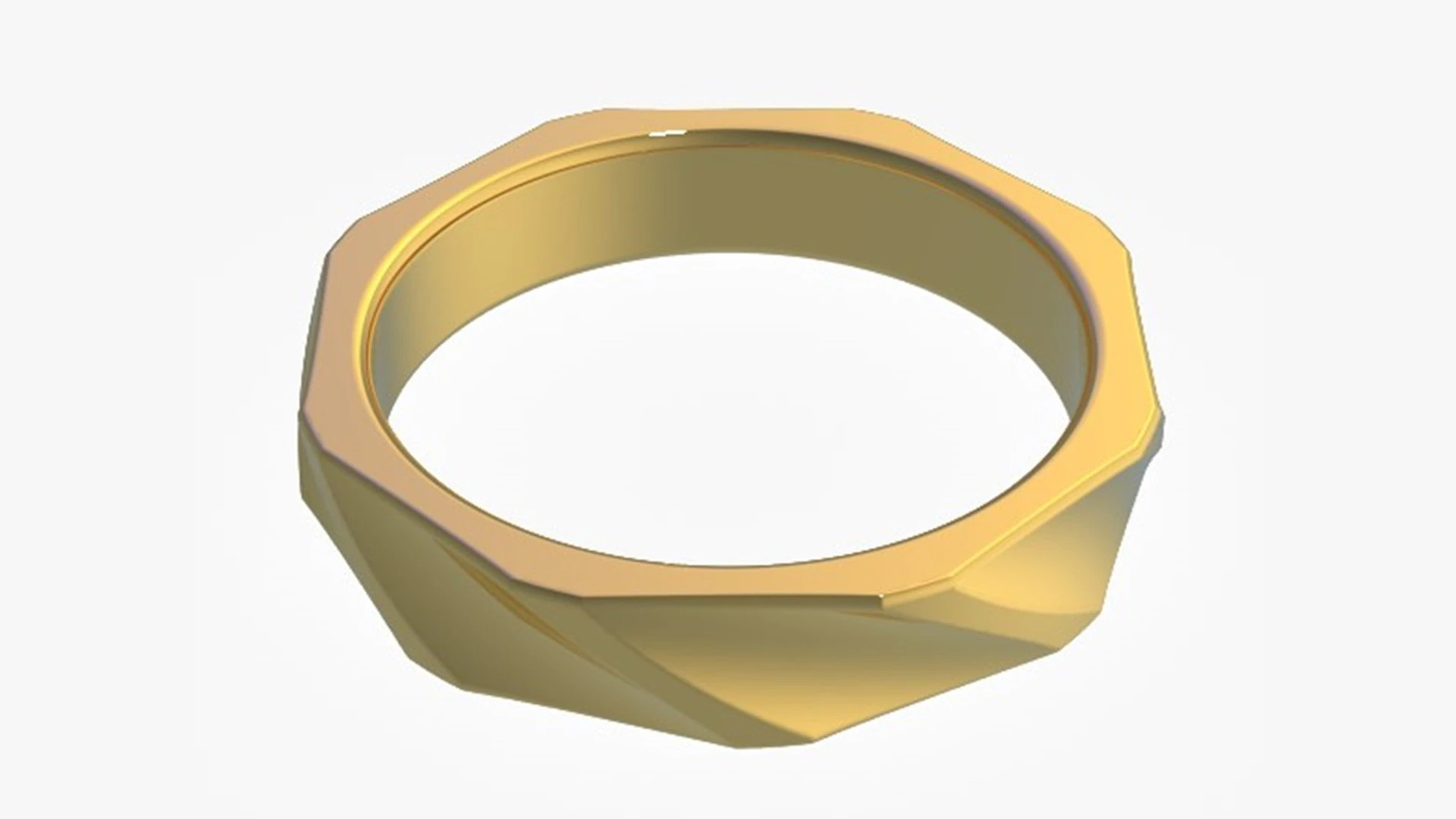 Ring 3D Print Model .c4d .max .obj .3ds .fbx .stl .blend 