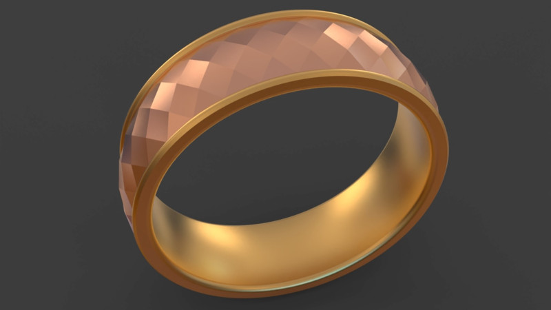 Ring Model Cetak 3D .c4d .max .obj .3ds .fbx .stl .blend 