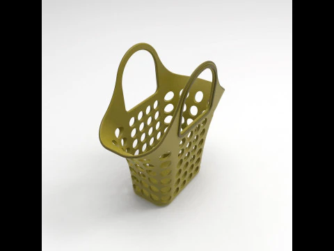 Shopping Bag 3D Print Model