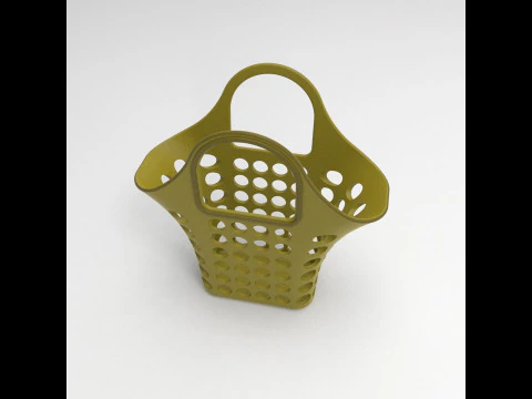 Shopping Bag 3D Print Model