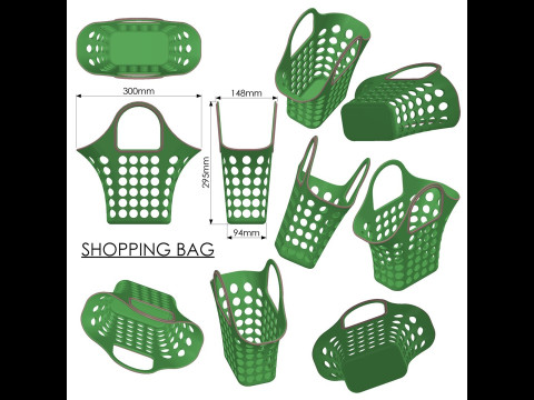Shopping Bag 3D-Druckmodell