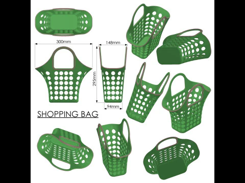 Shopping Bag 3D Print Model